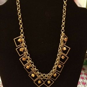 Brass ladies necklace